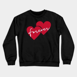 valentine hearts Crewneck Sweatshirt